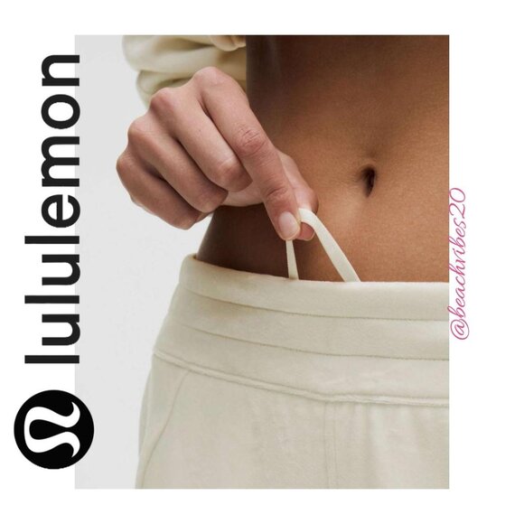 LULULEMON ATHLETICA Scuba Mid-Rise Wide-Leg Pant *Velvet Bone XL NWT LL-233 - Picture 4 of 16